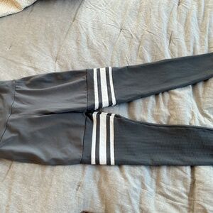 Bombshell gray thigh high leggings sz xs